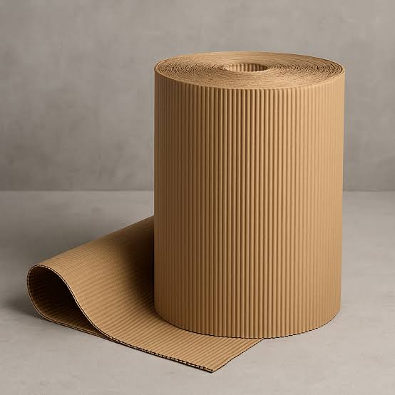 Corrugated paper